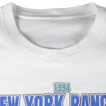 Starter - Texas Rangers Western Division Champions T-Shirt 1994 XX-Large Vintage Retro Hockey
