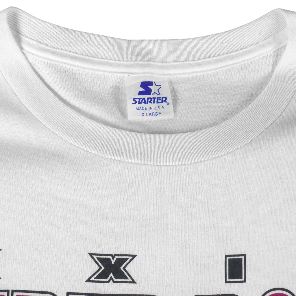 Starter (NFL) - Super Bowl 29th 49ers VS Chargers Matchups T-Shirt 1995 X-Large Vintage Retro Football