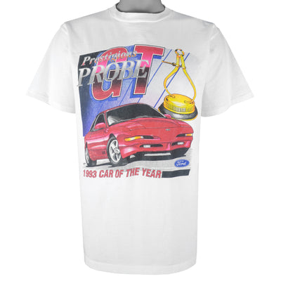 Vintage - Ford Prestigious Probe GT Car Of The Year T-Shirt 1993 Large