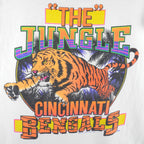 Champion (NFL) - Cincinnati Bengals Single Stitch T-Shirt 1989 Large Vintage Retro Football