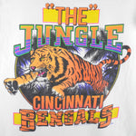 Champion (NFL) - Cincinnati Bengals Single Stitch T-Shirt 1989 Large Vintage Retro Football