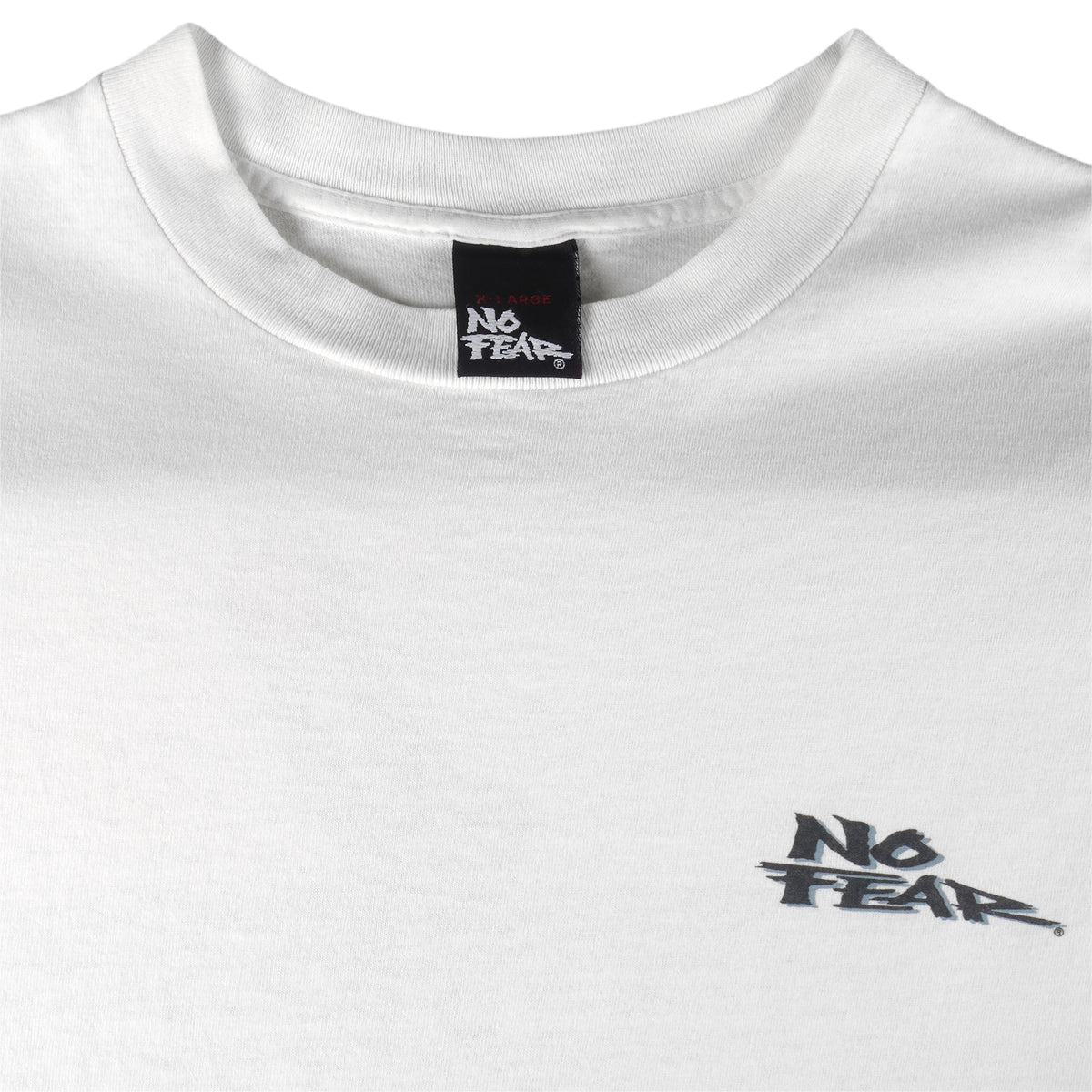 Vintage (No Fear) - Why Run When You Can Fly T-Shirt 1990s X-Large Vintage Retro Basketball