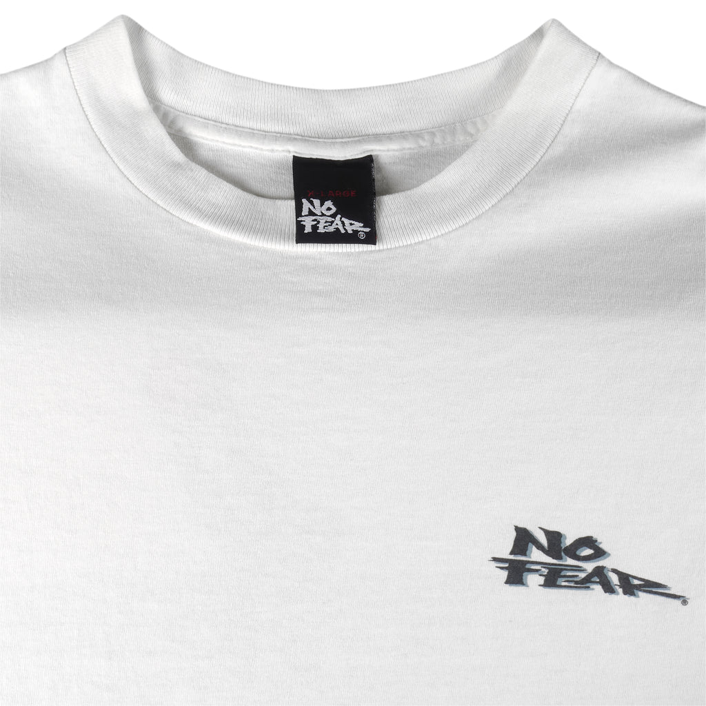 Vintage (No Fear) - Why Run When You Can Fly T-Shirt 1990s X-Large Vintage Retro Basketball