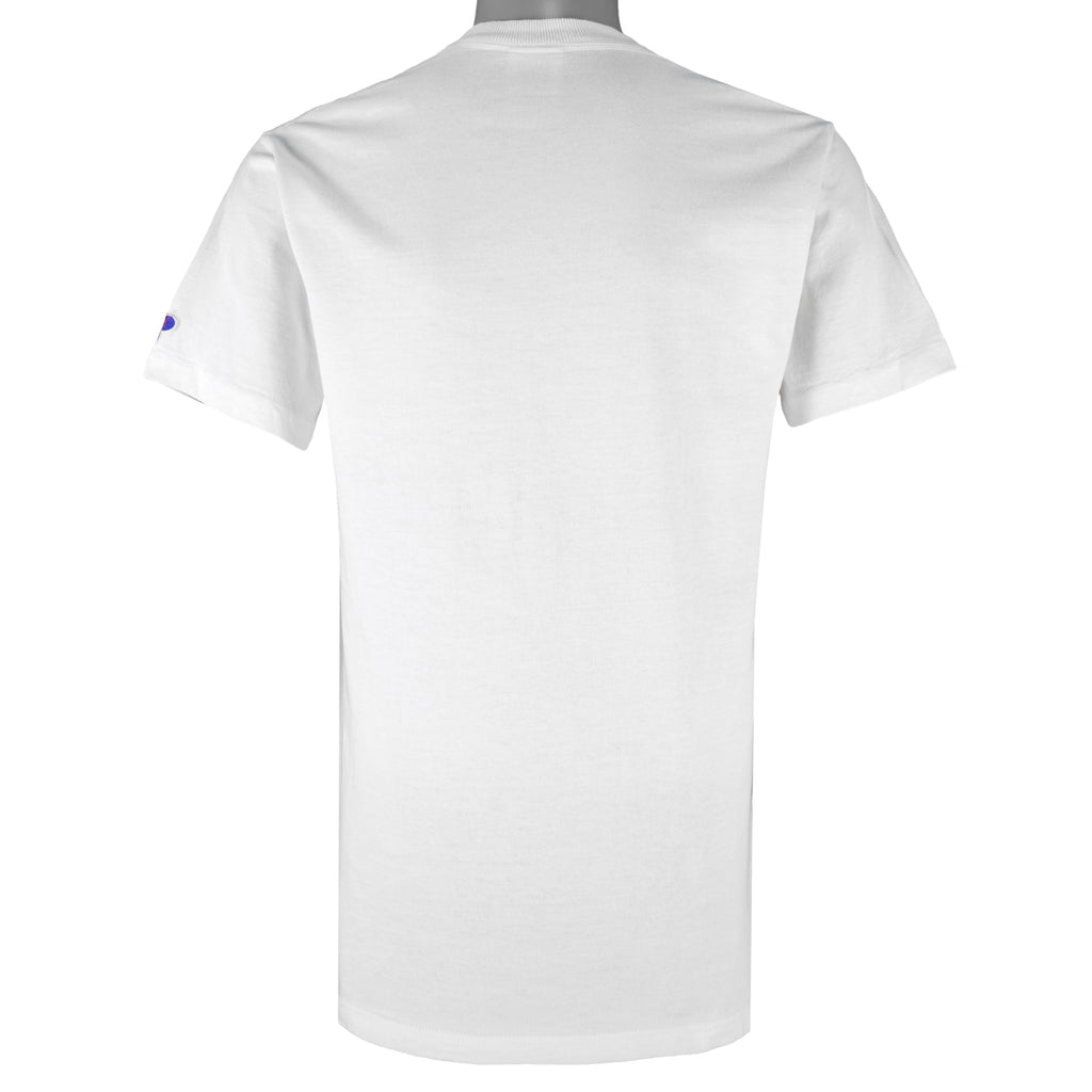 NFL (Pro Player) - Denver Broncos VS Jacksonville Jaguars Single Stitch T-Shirt 1990s Medium Vintage Retro Football