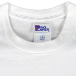 NFL (Pro Player) - Denver Broncos VS Jacksonville Jaguars Single Stitch T-Shirt 1990s Medium Vintage Retro Football