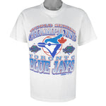 MLB (Trench) - Toronto Blue Jays Champs T-Shirt 1993 Large