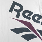 Reebok -  Big Logo Single Stitch T-Shirt 1990s Large Vintage Retro