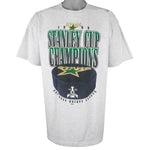 NHL (Silver Mountain) - Dallas Stars Stanley Cup Champions T-Shirt 1999 X-Large Vintage Retro Hockey