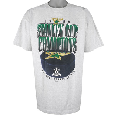 NHL (Silver Mountain) - Dallas Stars Stanley Cup Champions T-Shirt 1999 X-Large