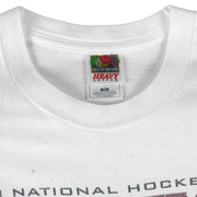 NHL - Detroit Red Wings VS Washington Capitals Single Stitch T-Shirt 1998 X-Large Vintage Retro Hockey