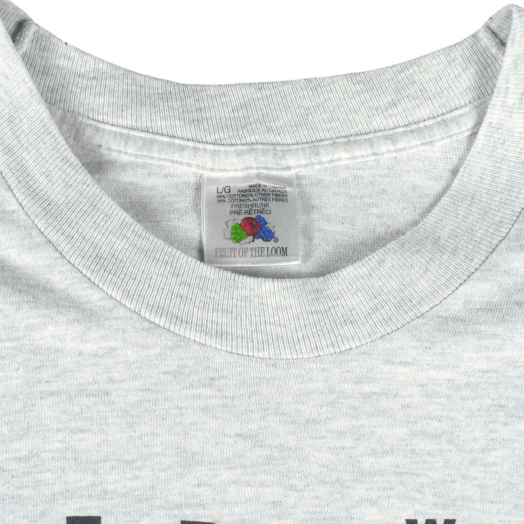  NHL - Ottawa Senators Single Stitch T-Shirt 1990s Large Vintage Retro Hockey