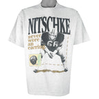 NFL (Salem) - Green Bay Packers Nitschke No. 66 T-Shirt 1993 X-Large Vintage Retro Football