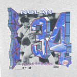 MLB - Texas Rangers Nolan Tyan Single Stitch T-Shirt 1991 X-Large Vintage Retro Baseball