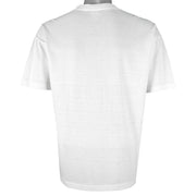 MLB (Logo 7) - Oakland Athletics Champs Single Stitch T-Shirt 1989 Large Vintage Retro Baseball