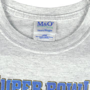 NFL (M&O Knits) - Baltimore Ravens Champions T-Shirt 2001 Large Vintage Retro Football