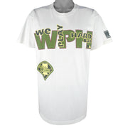 MLB - Philadelphia Phillies We Play Hard Ball T-Shirt 1994 Large Vintage Retro Baseball