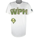 MLB - Philadelphia Phillies We Play Hard Ball T-Shirt 1994 Large Vintage Retro Baseball