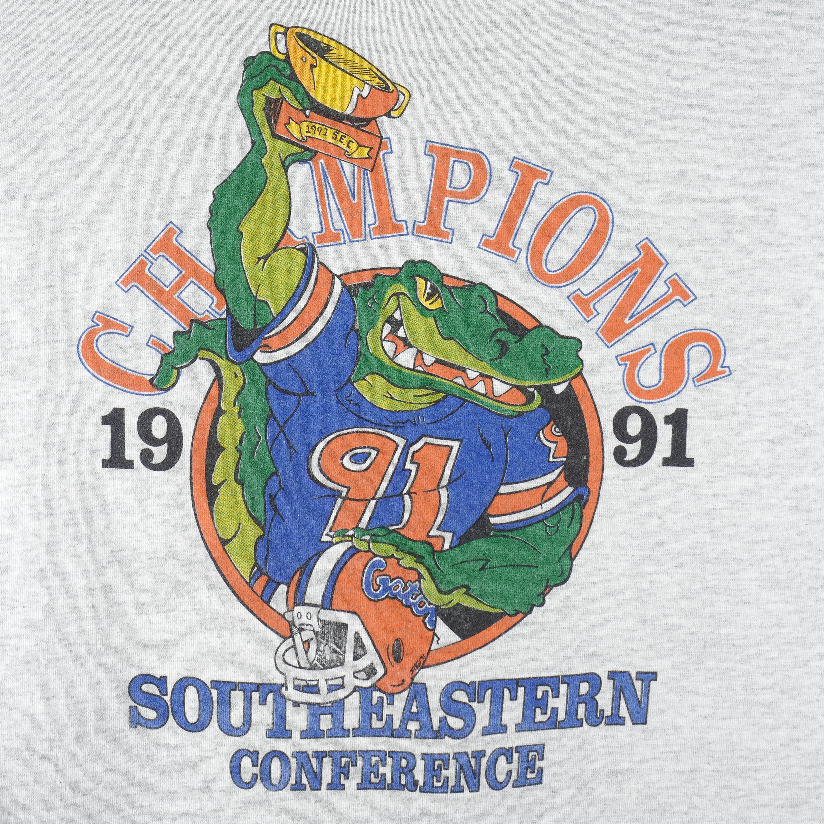 NCAA - Florida Gators Champions T-Shirt 1991 X-Large Vintage Retro College