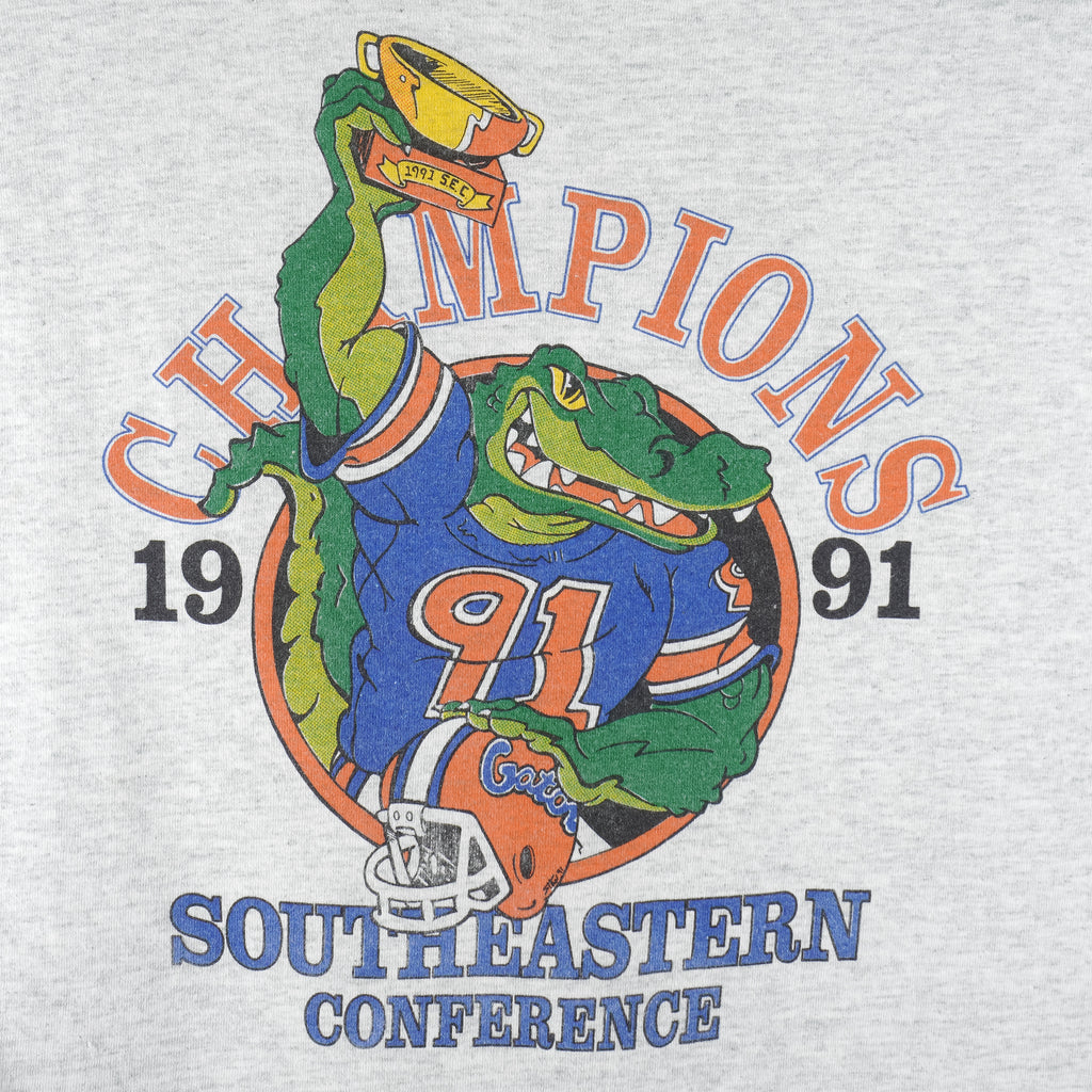 NCAA - Florida Gators Champions T-Shirt 1991 X-Large Vintage Retro College