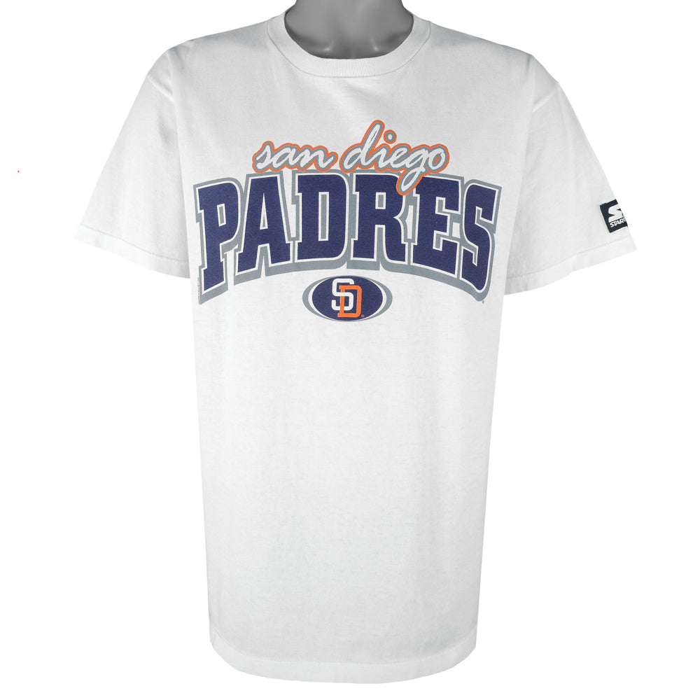 MLB (Starter) - San Diego Padres T-Shirt 1998 Medium Vintage Retro Baseball