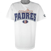 MLB (Starter) - San Diego Padres T-Shirt 1998 Medium Vintage Retro Baseball