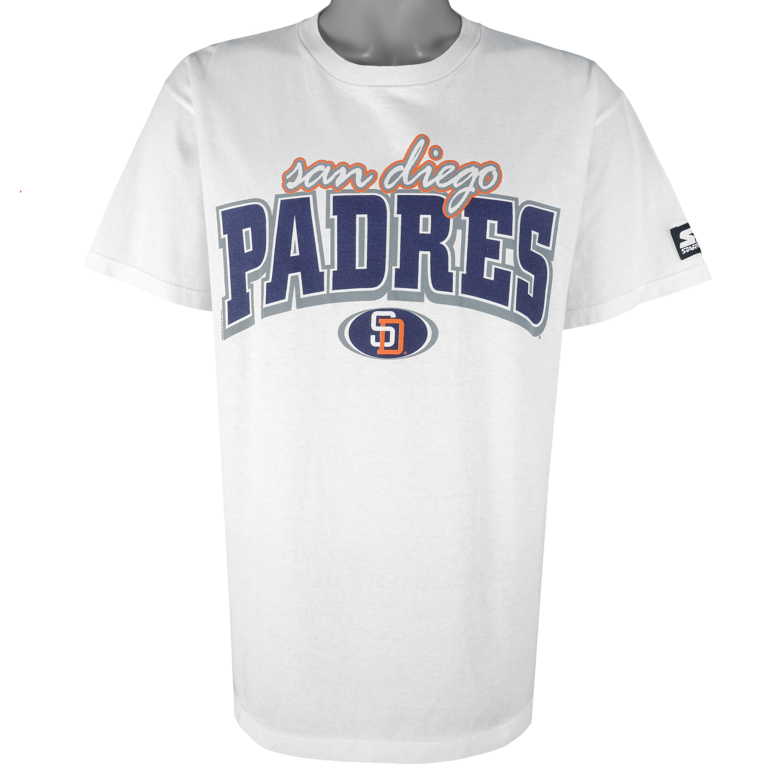 MLB (Starter) - San Diego Padres T-Shirt 1998 Medium Vintage Retro Baseball