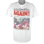 NFL (Permission) - San Francisco 49ers Single Stitch T-Shirt 1990s X-Large Vintage Retro Football