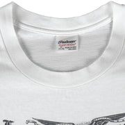 NFL (Permission) - San Francisco 49ers Single Stitch T-Shirt 1990s X-Large Vintage Retro Football