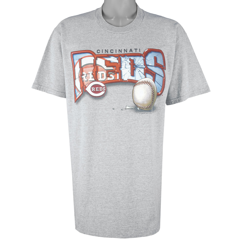 MLB (CSA) - Cincinnati Reds T-Shirt 2001 Large Vintage Retro Baseball