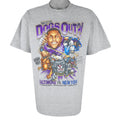 NFL (M&O) - Baltimore VS New York T-Shirt 2001 Large Vintage Retro Football