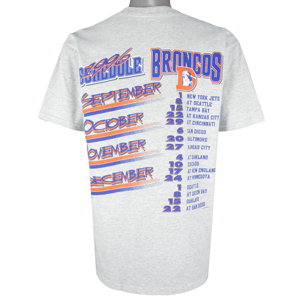 NFL (CSA) - Denver Broncos T-Shirt 1996 X-Large Vintage Retro Football