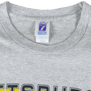 NFL (Logo 7) - Pittsburgh Steelers T-Shirt 1993 X-Large Vintage Retro Football