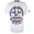 Starter - Colorado Avalanche Champs Single Stitch T-Shirt 1996 Large Vintage Retro Hockey