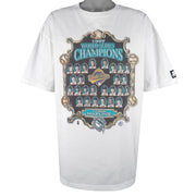 Starter - Florida Marlins World Series Champs Players Faces T-Shirt 1997 X-Large Vintage Retro Baseball
