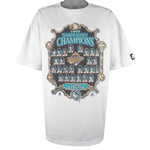 Starter - Florida Marlins World Series Champs Players Faces T-Shirt 1997 X-Large Vintage Retro Baseball