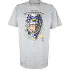 NHL (Anvil) - Buffalo Sabres Ryan Miller Breakout T-Shirt 1990s Large Vintage Retro Hockey