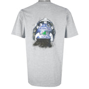 NHL (Anvil) - Buffalo Sabres Ryan Miller Breakout T-Shirt 1990s Large Vintage Retro Hockey