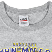 NHL (Anvil) - Buffalo Sabres Ryan Miller Breakout T-Shirt 1990s Large Vintage Retro Hockey