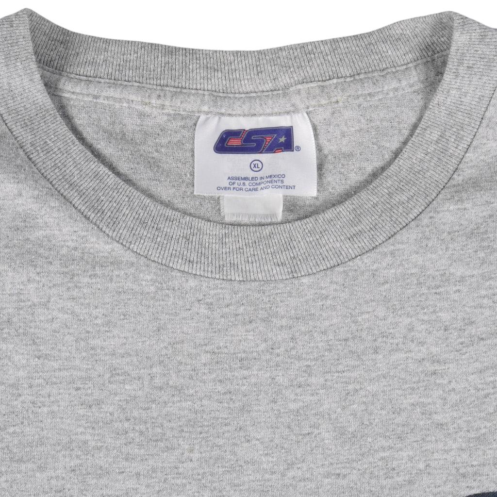 NFL (CSA) - Philadelphia Eagles Locker Room Embroidered T-Shirt 1998 X-Large Vintage Retro Football