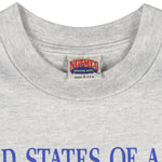Vintage (Nutmeg) - USA Land Of The Free Home Of The Brave T-Shirt 1990s Large Vintage Retro
