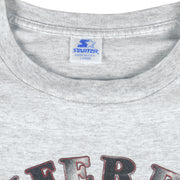 Starter - Chicago Blackhawks Single Stitch T-Shirt 1992 Large Vintage Retro Hockey