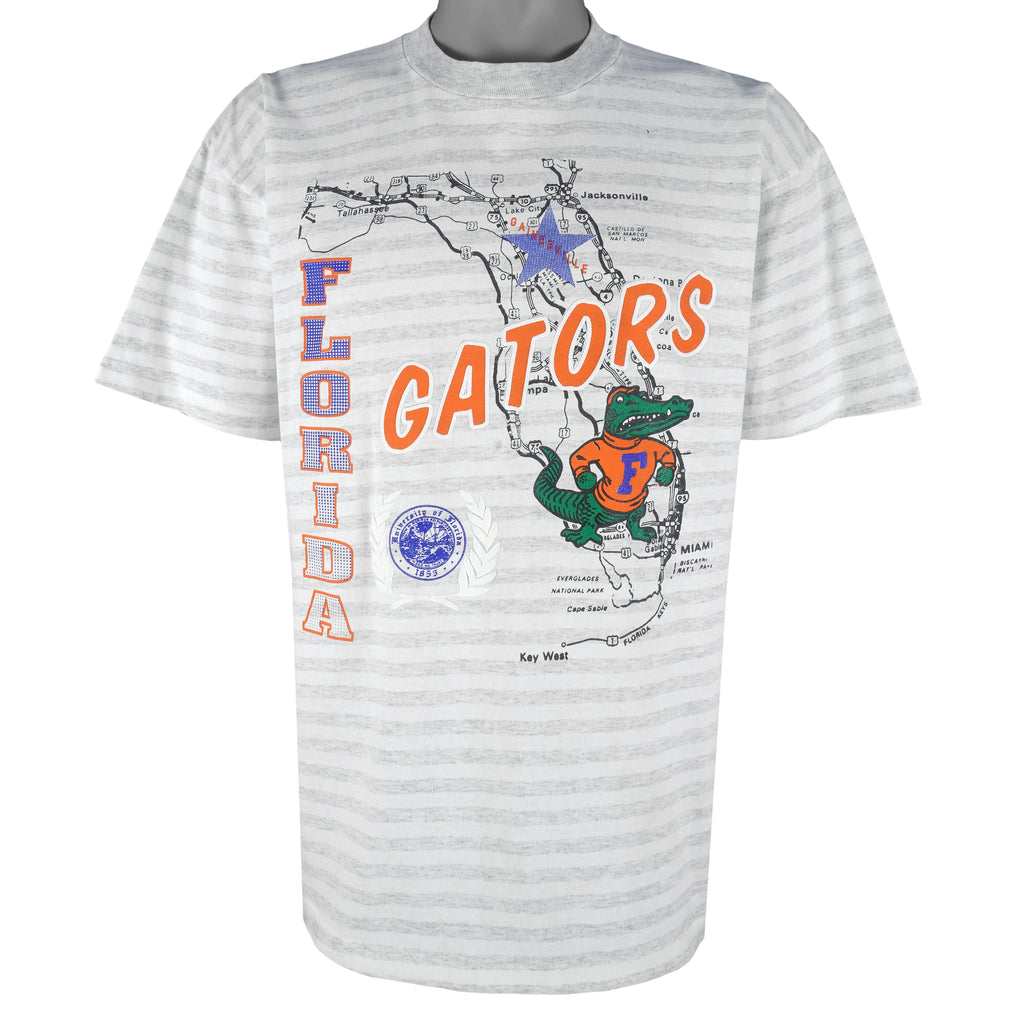 NCAA (Premier Sports Wear) - Florida Gators T-Shirt 1990s X-Large Vintage Retro College 