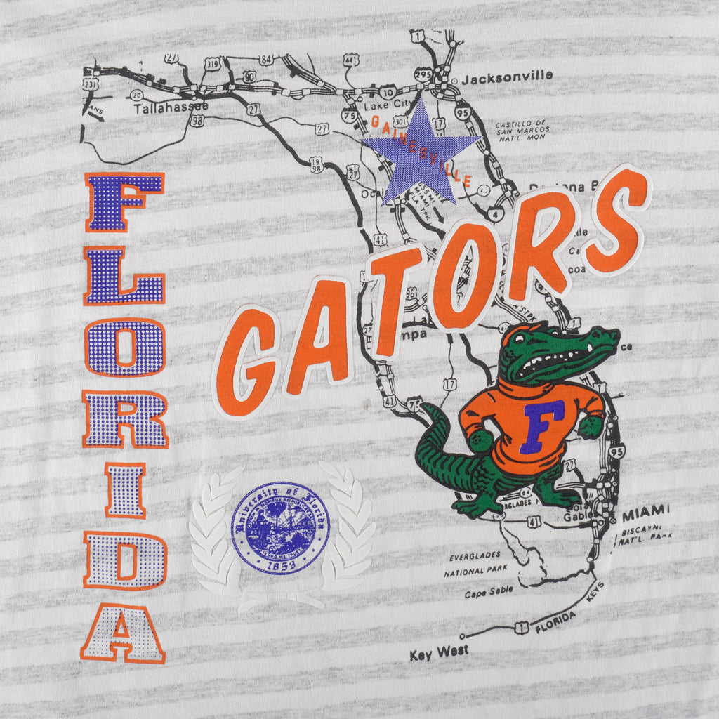 NCAA (Premier Sports Wear) - Florida Gators T-Shirt 1990s X-Large Vintage Retro College 
