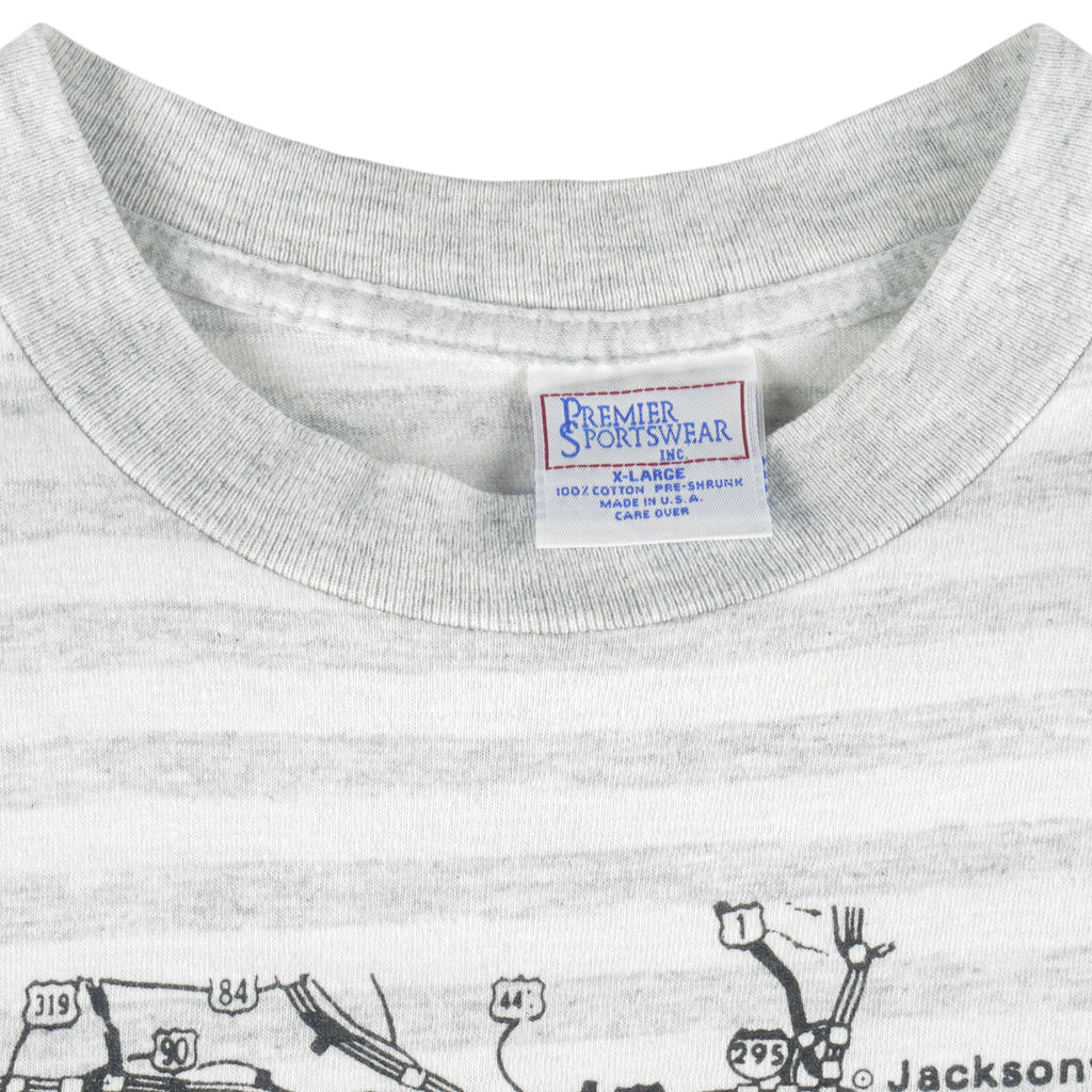 NCAA (Premier Sports Wear) - Florida Gators T-Shirt 1990s X-Large Vintage Retro College 