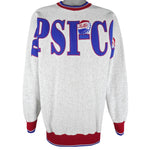 Vintage - Pepsi Cola Big Spell-Out Crew Neck Sweatshirt 1990s X-Large Vintage Retro