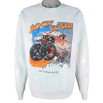 Vintage (Fruit Of The Loom) - Rock Solid Monster Truck Inked Sweatshirt Large