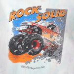 Vintage (Fruit Of The Loom) - Rock Solid Crew Neck Sweatshirt 1990s Large Vintage Retro