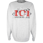 Disney - 101 Dalmatians Crew Neck Sweatshirt 1990s X-Large Vintage Retro 