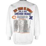 NFL (Fruit Of The Loom) - Chicago Bears Crew Neck Sweatshirt 1987 X-Large Vintage Retro Football