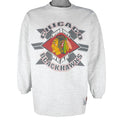 NHL (Knights) - Chicago Blackhawks Crew Neck Sweatshirt 1993 Medium Vintage Retro Hockey